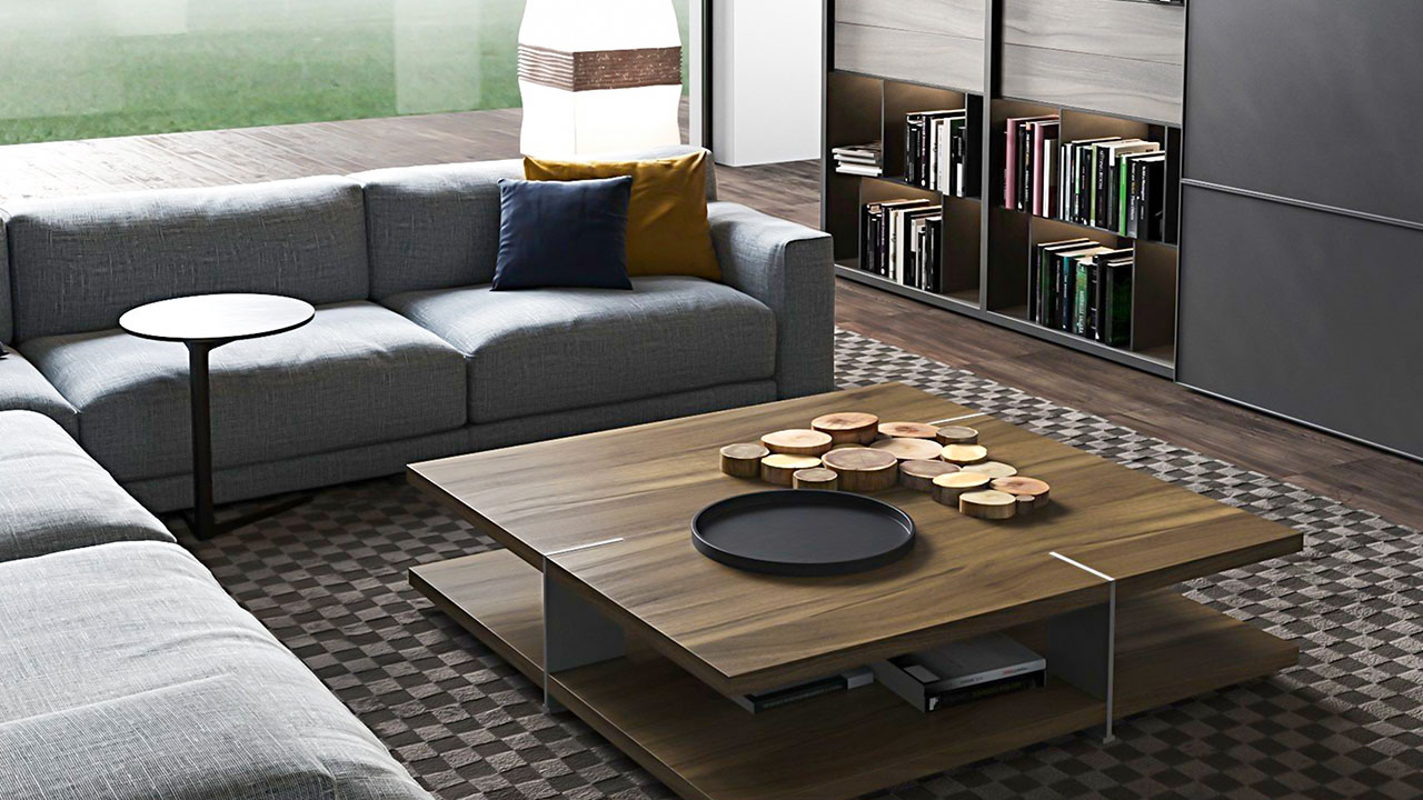 Decluttered Coffee Table