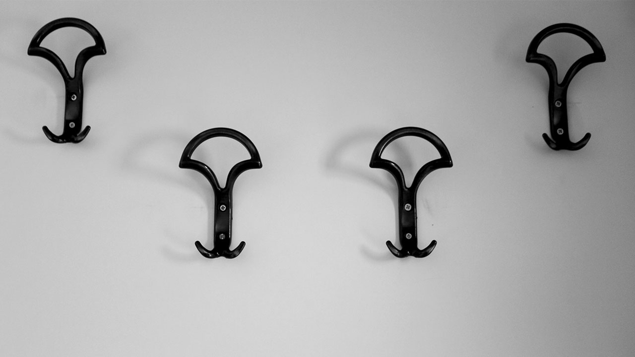 Wall Hooks for Organization