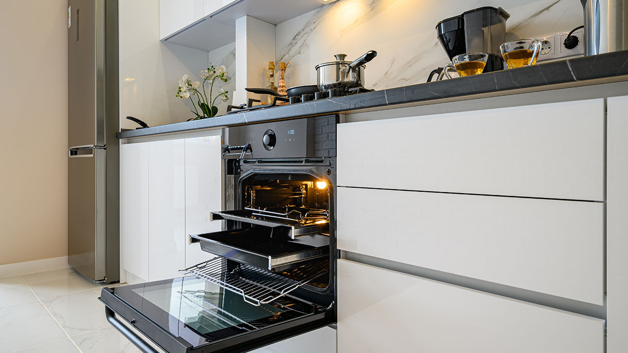 Store Extra Kitchen Appliances in Rolling Drawers