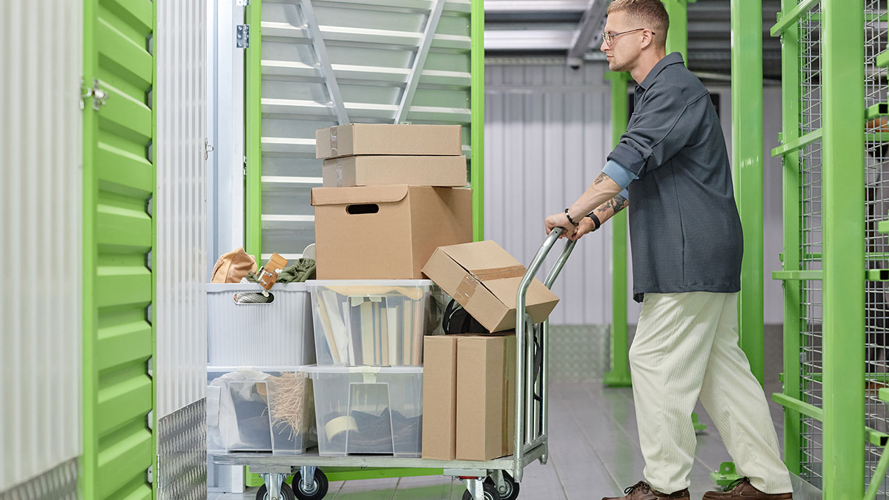 Use Rolling Storage Carts for Easy Access