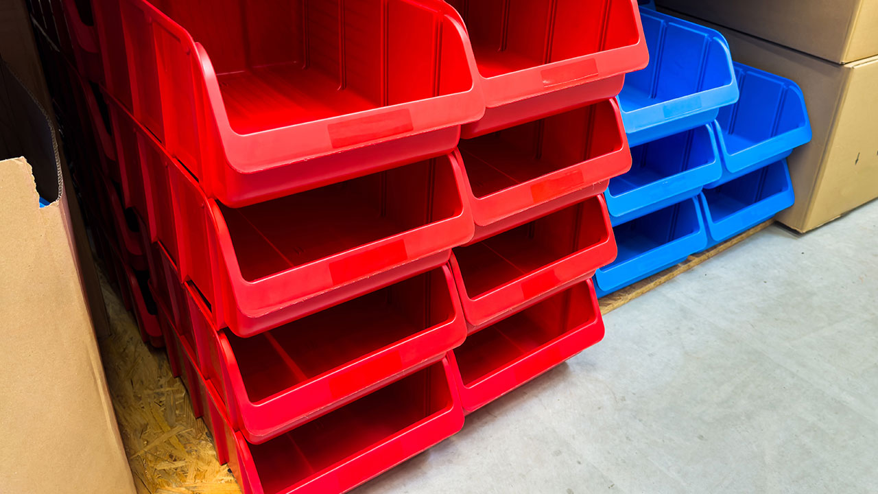 Storage Bins for Supplies