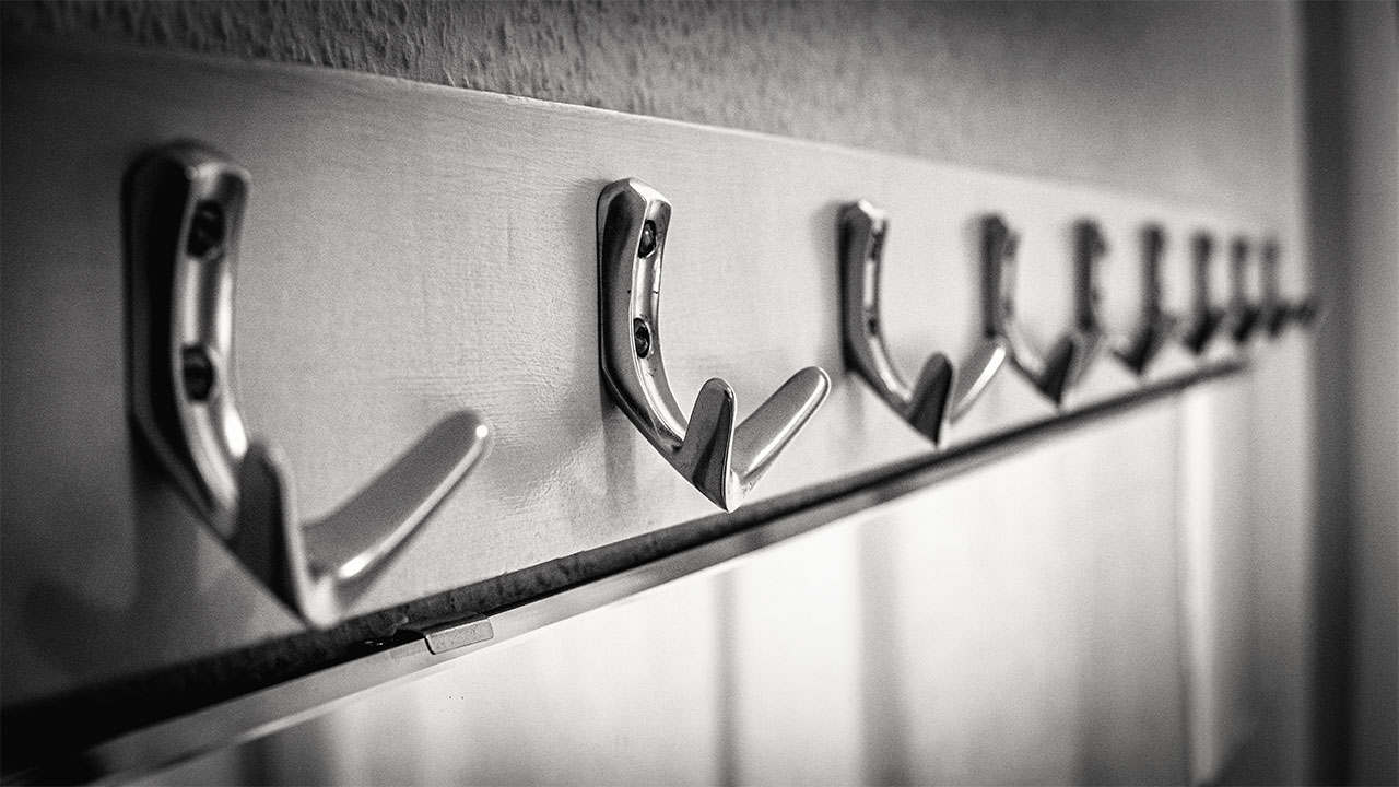 Wall Hooks and Racks for Additional Storage