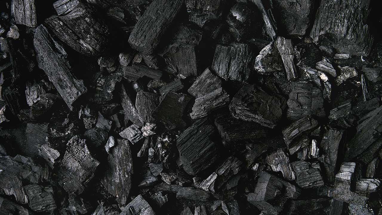Charcoal and Lighter Fluid